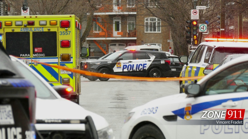 Agression à l'arme blanche et intervention policière dans Limoilou